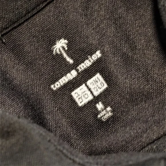 Tomas Maier Uniqlo Black Button Up Collared Shirt Men’s Medium - Picture 3 of 3